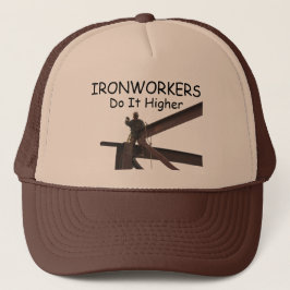 Ironwerkers Hogere Trucker Hat Pet