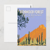 Ironwood Forest National Monument Arizona  Briefkaart (Voorkant / Achterkant)