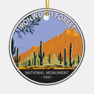 Ironwood Forest National Monument  Cirument Keramisch Ornament