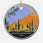 Ironwood Forest National Monument  Cirument Keramisch Ornament (Achterkant)