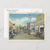 Ironwood Michigan Briefkaart (Voorkant / Achterkant)