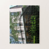 Ironwork of Southern Mansion in Savannah GA Legpuzzel (Verticaal)