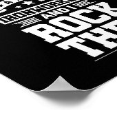 Ironworker Pa Constructie Lasser Vaderdag Poster (Hoek)