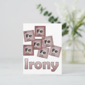 Irony Briefkaart (Staand voorkant)