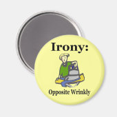 Irony Magneet (Voorkant / Achterkant)