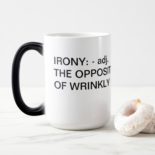 IRONY-MOK MAGISCHE MOK (Met donut)