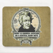 Irony on A Central Bank Note Mousepad Muismat (Voorkant)