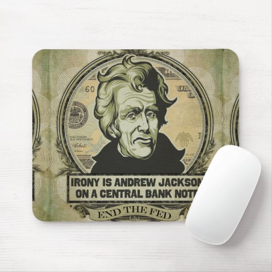 Irony on A Central Bank Note Mousepad Muismat (Met muis)