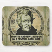 Irony on A Central Bank Note Mousepad Muismat (Voorkant)