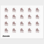 Irony Ronde Sticker (Vel)