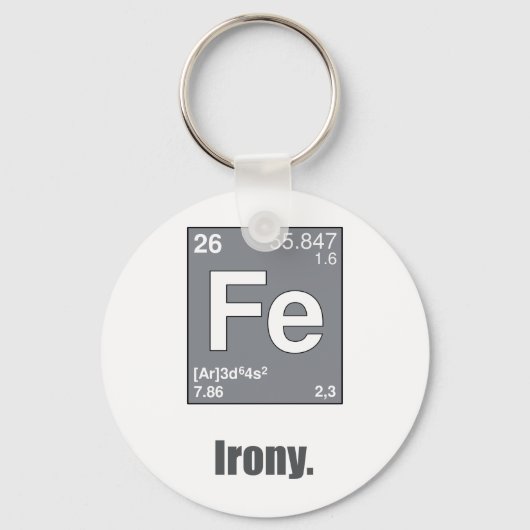 Irony Sleutelhanger (Voorkant)