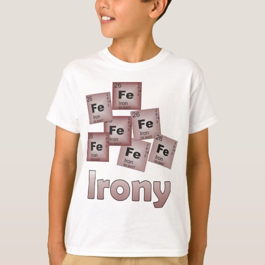 Irony T-shirt (Voorkant)