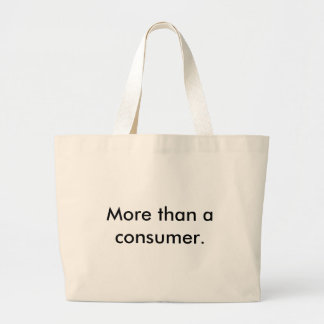 "Irony"-tas Grote Tote Bag