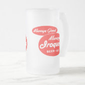 Iroquois Ale Matglas Bierpul (Voorkant rechts)