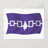 Iroquois Confederacy Flag Briefkaart (Voorkant)
