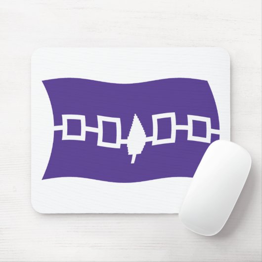 Iroquois Confederacy Flag Mousepad Muismat (Met muis)