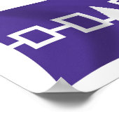 Iroquois Confederacy Flag Poster Print (Hoek)