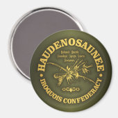 Iroquois Confederacy (Haudenosaunee) Magneet (Voorkant / Achterkant)