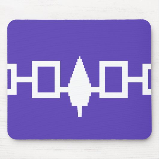 Iroquois Confederacy Muismat (Voorkant)