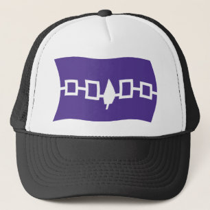 Iroquois Confederatie Vlag Hoed Trucker Pet