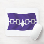 Iroquois Confederatie Vlag Muismat (Met muis)