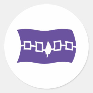 Iroquois Confederatie Vlag Sticker