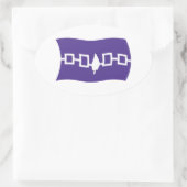 Iroquois Confederatie Vlag Sticker (Tas)