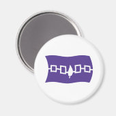 Iroquois Confederatie Vlagmagneet Magneet (Voorkant / Achterkant)