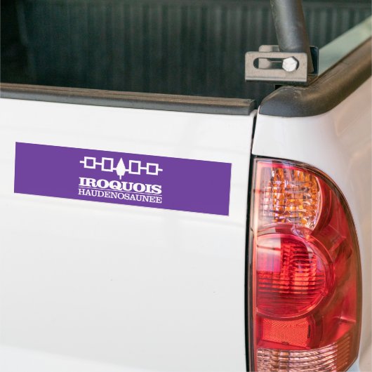 Iroquois (Haudenosaunee) Bumpersticker (Op Truck)