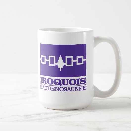 Iroquois (Haudenosaunee) Koffiemok (Rechts)