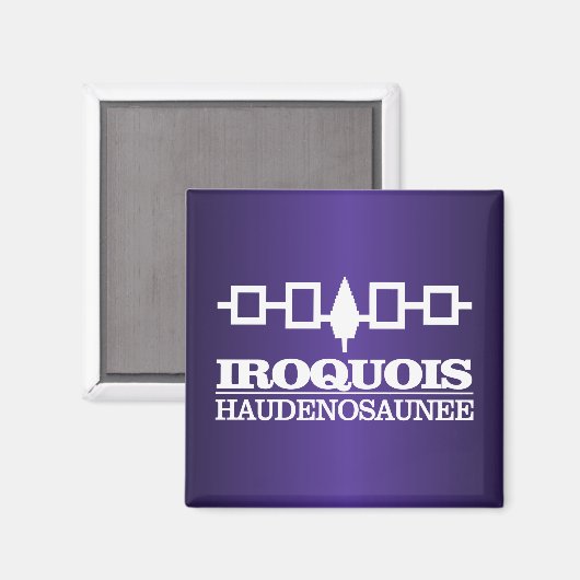 Iroquois (Haudenosaunee) Magneet (Voorkant / Achterkant)