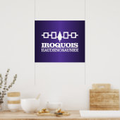 Iroquois (Haudenosaunee) Poster (Keuken)