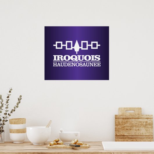 Iroquois (Haudenosaunee) Poster (Keuken)