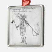 Iroquois Indian of Canada Metalen Ornament (Links)