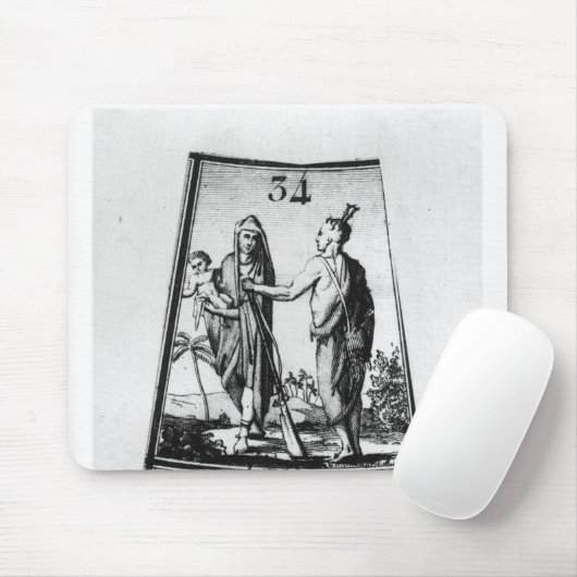 Iroquois Indians Muismat (Met muis)