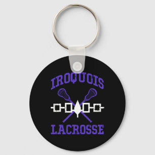 Iroquois Lacrosse Lax Sticks Iroquois Nation Flag Sleutelhanger