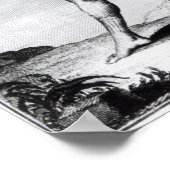 Iroquois Man, inwoner van Canada Poster (Hoek)