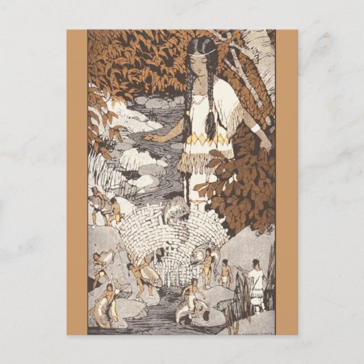 Iroquois Morning Star briefkaart (Voorkant)