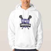 Iroquois Nation Lacrosse Hoodie Hooded Top (Voorkant)