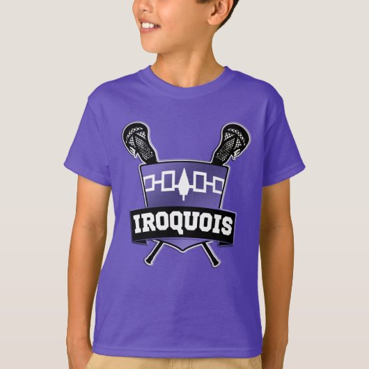 Iroquois Nation Lacrosse T - shirts (Voorkant)