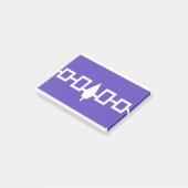 Iroquois Native American Flag Post-it® Notes (Schuin)