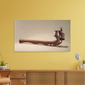 Iroquois Pipe, c.1725 Canvas Afdruk (Insitu (Woonkamer))