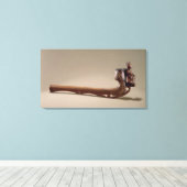 Iroquois Pipe, c.1725 Canvas Afdruk (Insitu (Houten vloer))