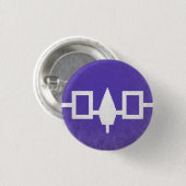 Iroquois Ronde Button 3,2 Cm (Voorkant /achterkant)