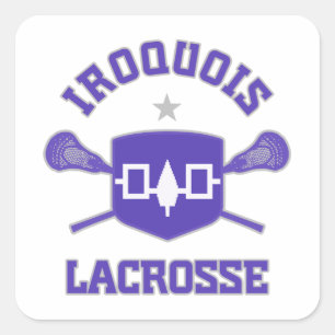 Iroquois Vierkante Sticker