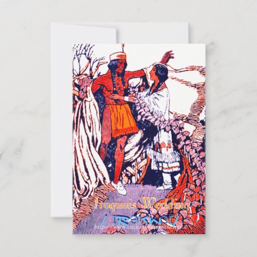 "Iroquois Wedding" (Voorkant)
