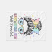 Irrational But Well Round Pi Number Math Teacher M Fleece Deken (Voorkant (Horizontaal))