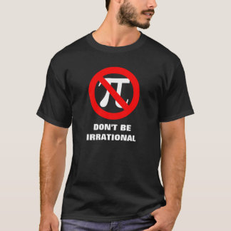Irrationeel, NIET IRRATIONEEL T-shirt