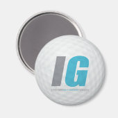 Irrationele jongens Golf Ball Magnet (Voorkant / Achterkant)