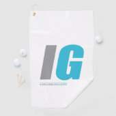 Irrationele jongens Golf Towel Golfhanddoek (Insitu)